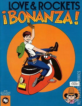 Variant Cover for Love and Rockets: Bonanza #1