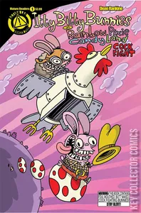 Itty Bitty Bunnies In Rainbow Pixie Candy Land: Cock Fight #1