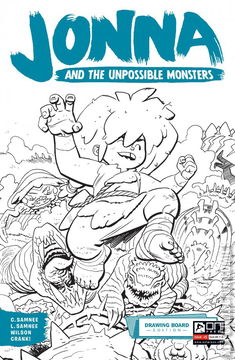 Variant Cover for Jonna and the Unpossible Monsters #1
