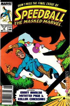 Variant Cover for Speedball #10