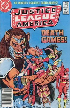 Variant Cover for Justice League of America #222