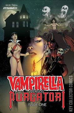 Variant Cover for Vampirella vs. Purgatori #1