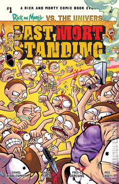 Variant Cover for Rick and Morty vs. the Universe: Last Mort Standing #1