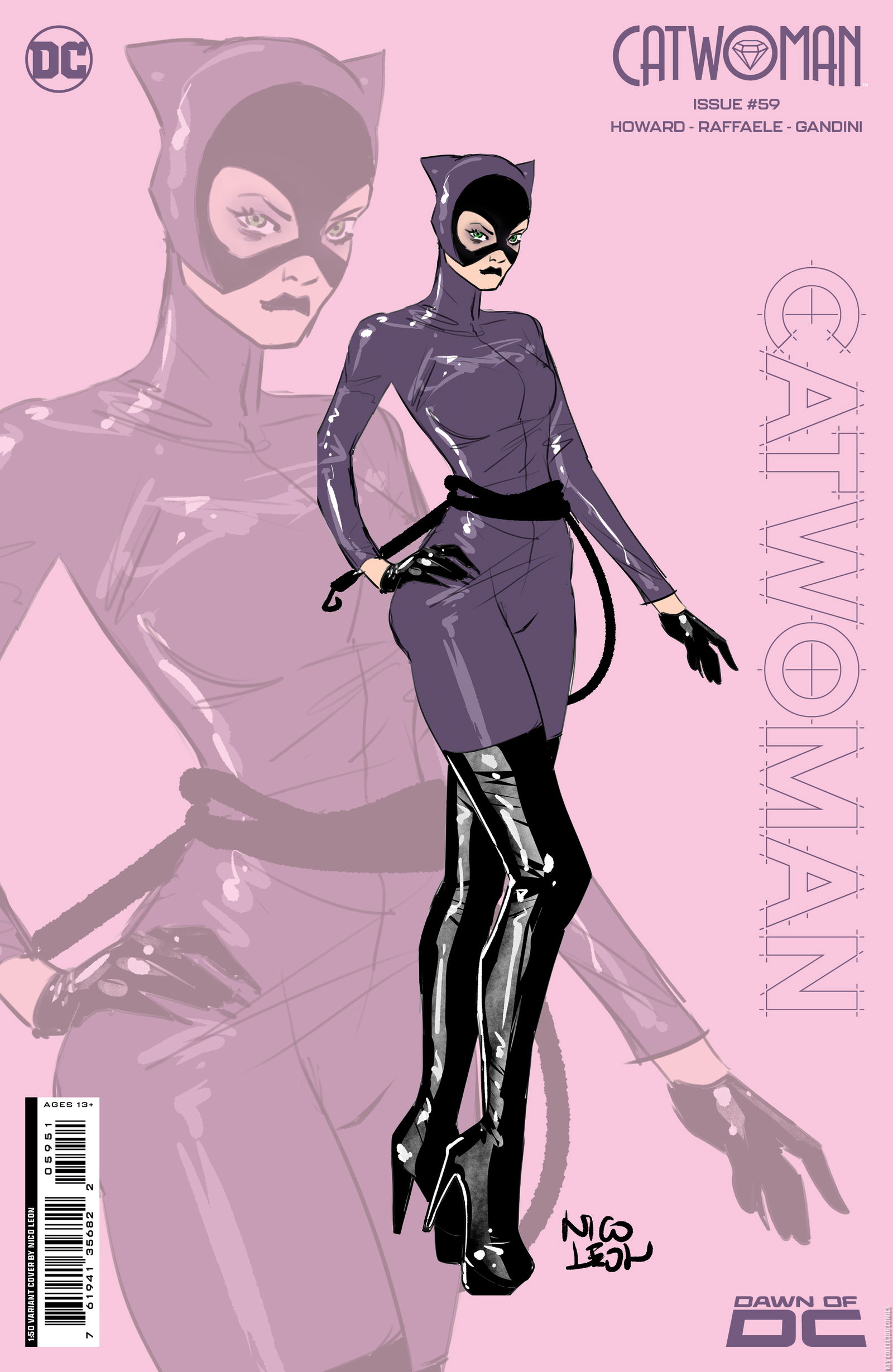 Variant Cover for Catwoman #59