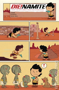 Variant Cover for Die!namite #5