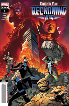 Variant Cover for Fantastic Four: Reckoning War Alpha #1