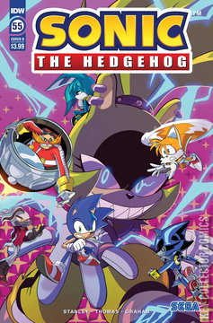 Variant Cover for Sonic the Hedgehog #55