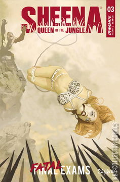 Variant Cover for Sheena: Queen of the Jungle #3