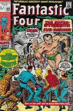 Variant Cover for Fantastic Four #102