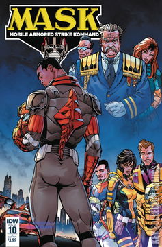 Variant Cover for M.A.S.K.: Mobile Armored Strike Kommand #10
