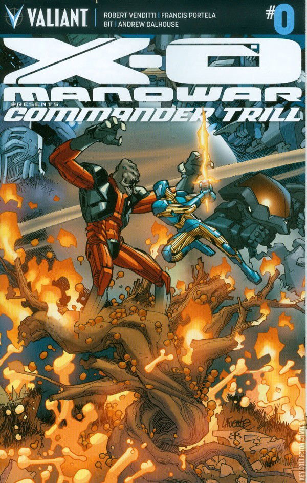 Variant Cover for X-O Manowar Presents Commander Trill #0