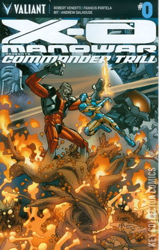 Variant Cover for X-O Manowar Presents Commander Trill #0