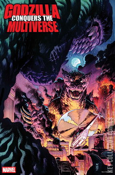 Variant Cover for Godzilla Conquers the Multiverse #1