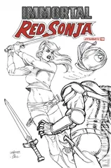 Variant Cover for Immortal Red Sonja #4