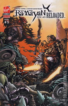 Variant Cover for Ramayan 3392 A.D. Reloaded #5