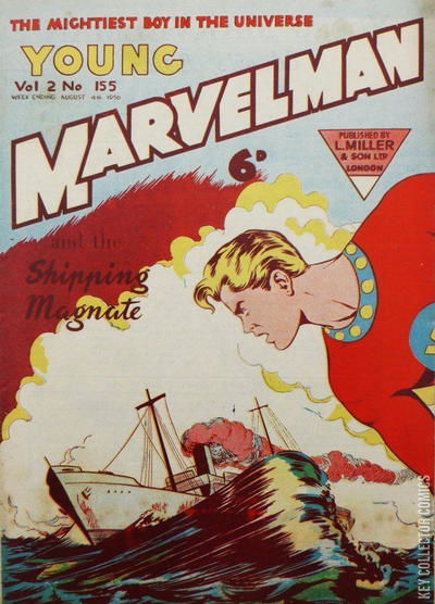 Cover art for Young Marvelman #155 