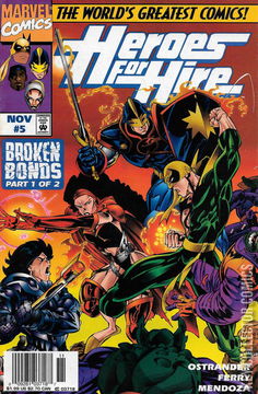 Variant Cover for Heroes for Hire #5