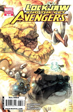 Variant Cover for Lockjaw and the Pet Avengers #3