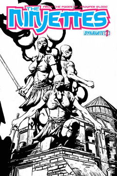 Variant Cover for The Ninjettes #1