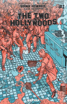 Variant Cover for Hank Howard, Pizza Detective: The Two Hollywoods #2