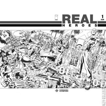 Variant Cover for Real Heroes #1