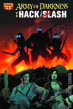 Variant Cover for Army of Darkness vs. Hack / Slash #3