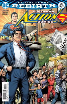 Variant Cover for Action Comics #963