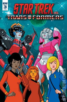 Variant Cover for Star Trek vs. Transformers #3