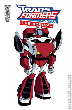 Variant Cover for Transformers Animated: Arrival #3