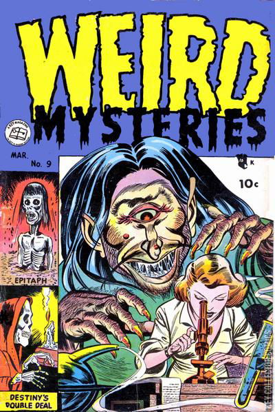 Cover art for Weird Mysteries #9