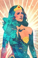 Variant Cover for Wonder Woman '77 Meets The Bionic Woman #1