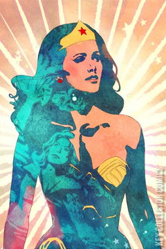 Variant Cover for Wonder Woman '77 Meets The Bionic Woman #1
