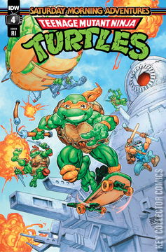 Variant Cover for Teenage Mutant Ninja Turtles: Saturday Morning Adventures #4