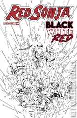 Variant Cover for Red Sonja: Black, White, Red #8