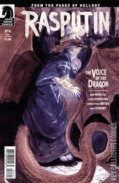 Variant Cover for Rasputin: The Voice of the Dragon #4