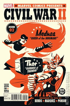 Variant Cover for Civil War II #2