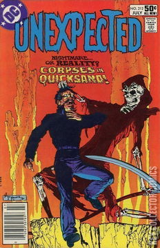 Variant Cover for The Unexpected #212