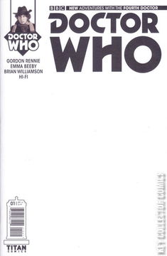 Variant Cover for Doctor Who: The Fourth Doctor #1