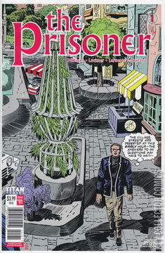 Variant Cover for The Prisoner #1