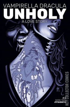 Variant Cover for Vampirella / Dracula: Unholy #2