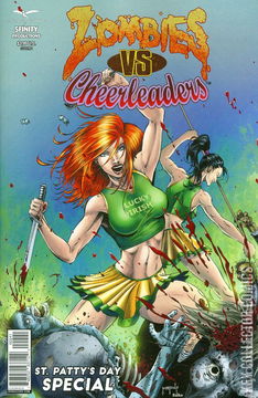 Variant Cover for Zombies vs. Cheerleaders St. Patty's Day Special #1