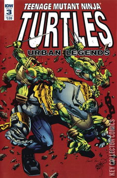 Variant Cover for Teenage Mutant Ninja Turtles: Urban Legends #3