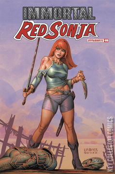 Variant Cover for Immortal Red Sonja #9