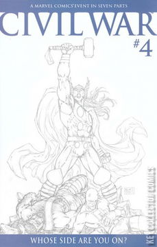 Variant Cover for Civil War #4
