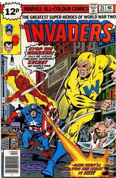 Variant Cover for Invaders #35