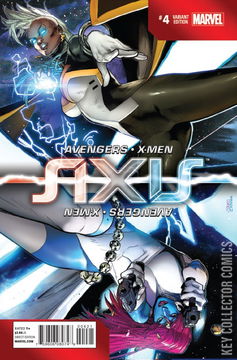 Variant Cover for Avengers / X-Men Axis #4