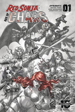 Variant Cover for Red Sonja: Age of Chaos #1