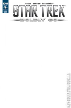 Variant Cover for Star Trek: Boldly Go #1