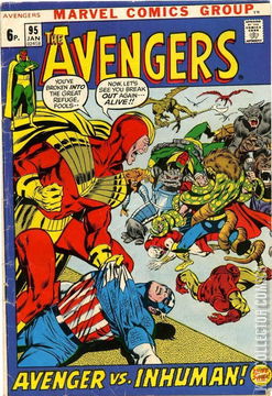 Variant Cover for Avengers, The #95