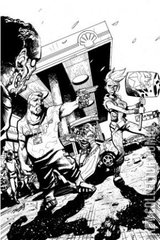Variant Cover for Fanboys vs. Zombies #11